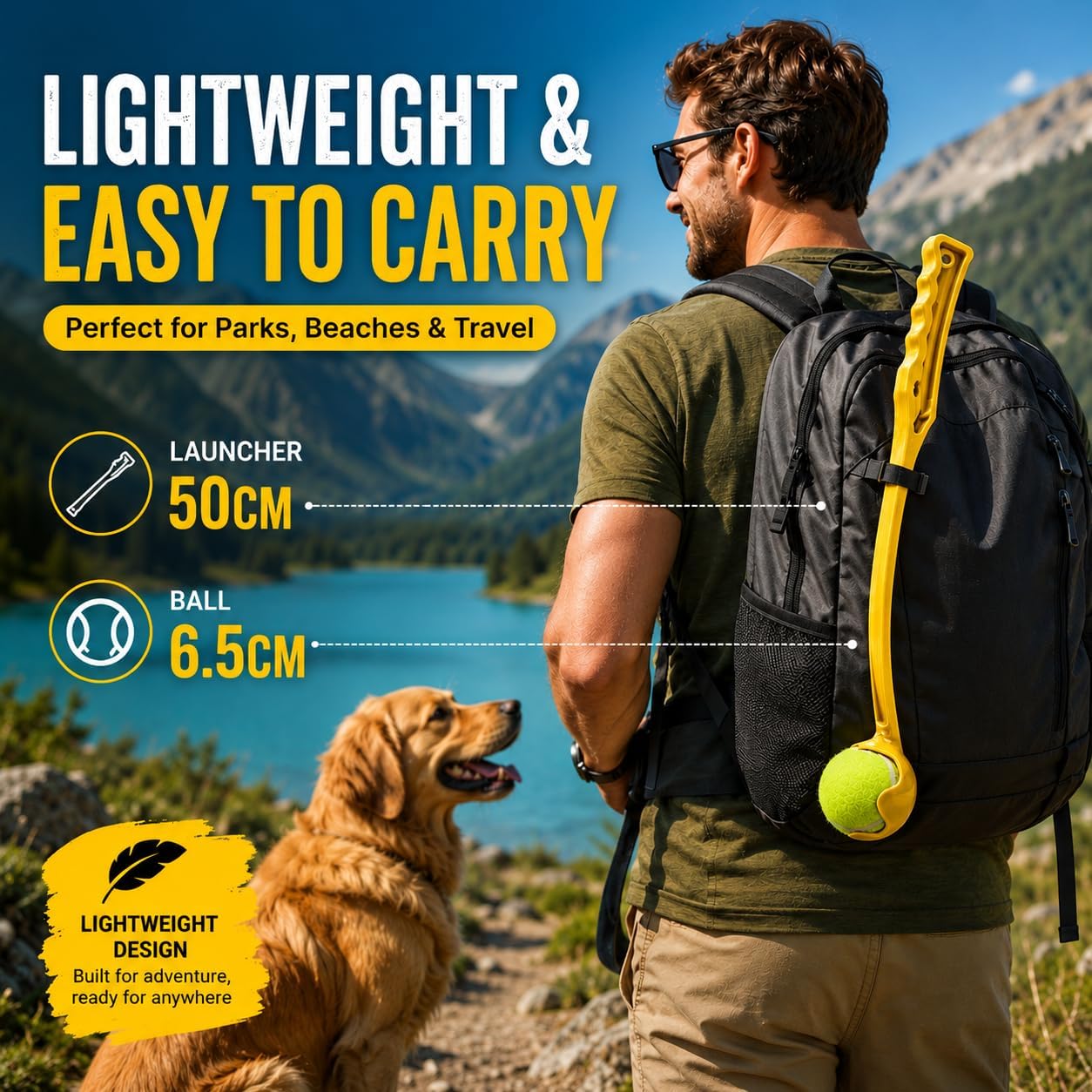50cm Dog Ball Launcher Thrower Ball