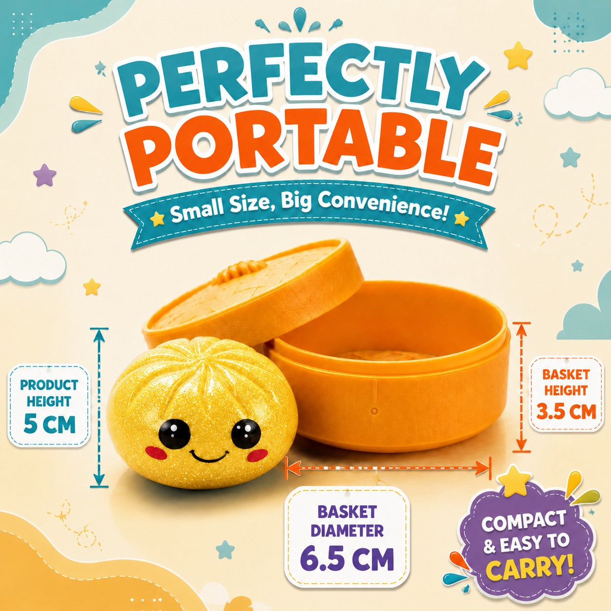 Glitter Mystery Surprise Mini Dumpling Toy