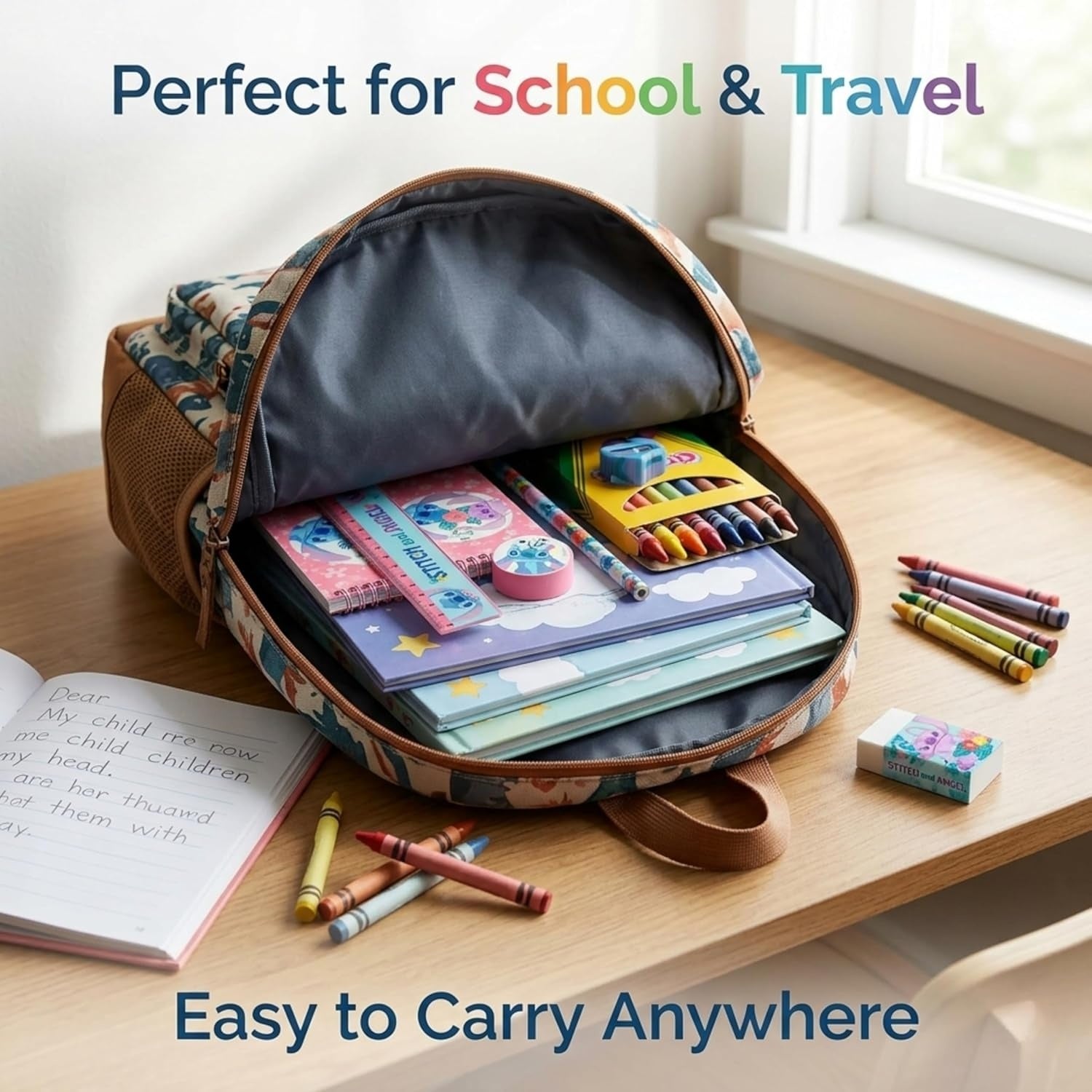 5PCs School Stationery Set - Assorted