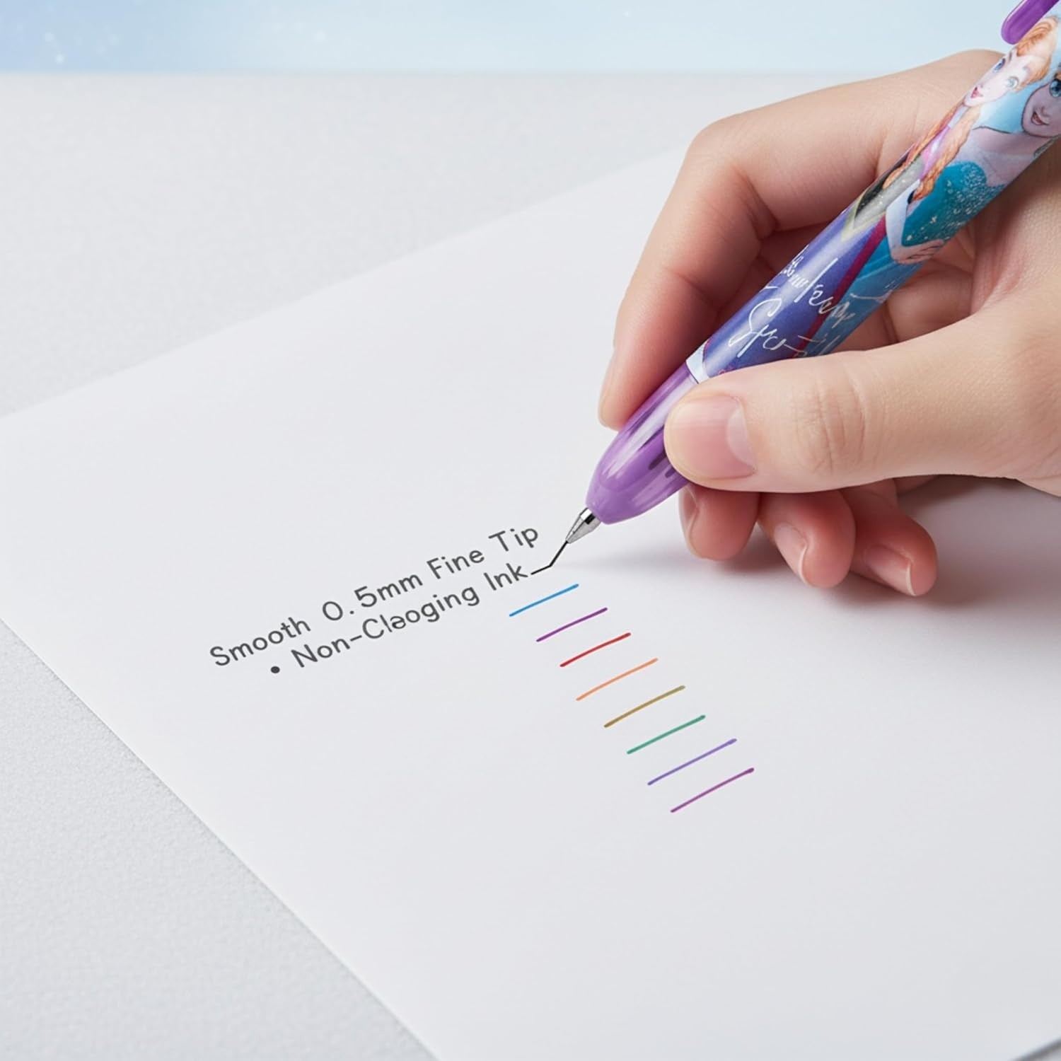 6 Color Pen Character Printed