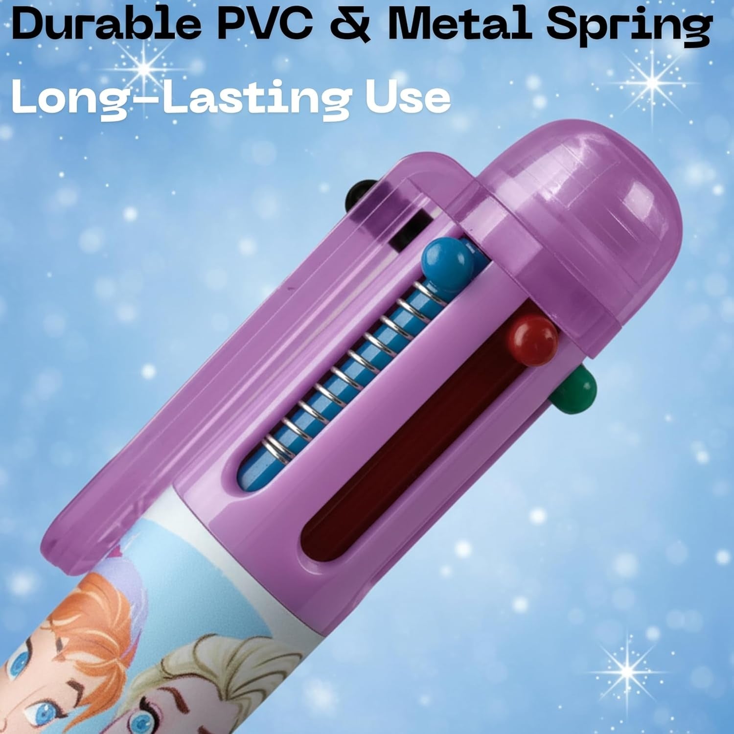 6 Color Pen Character Printed