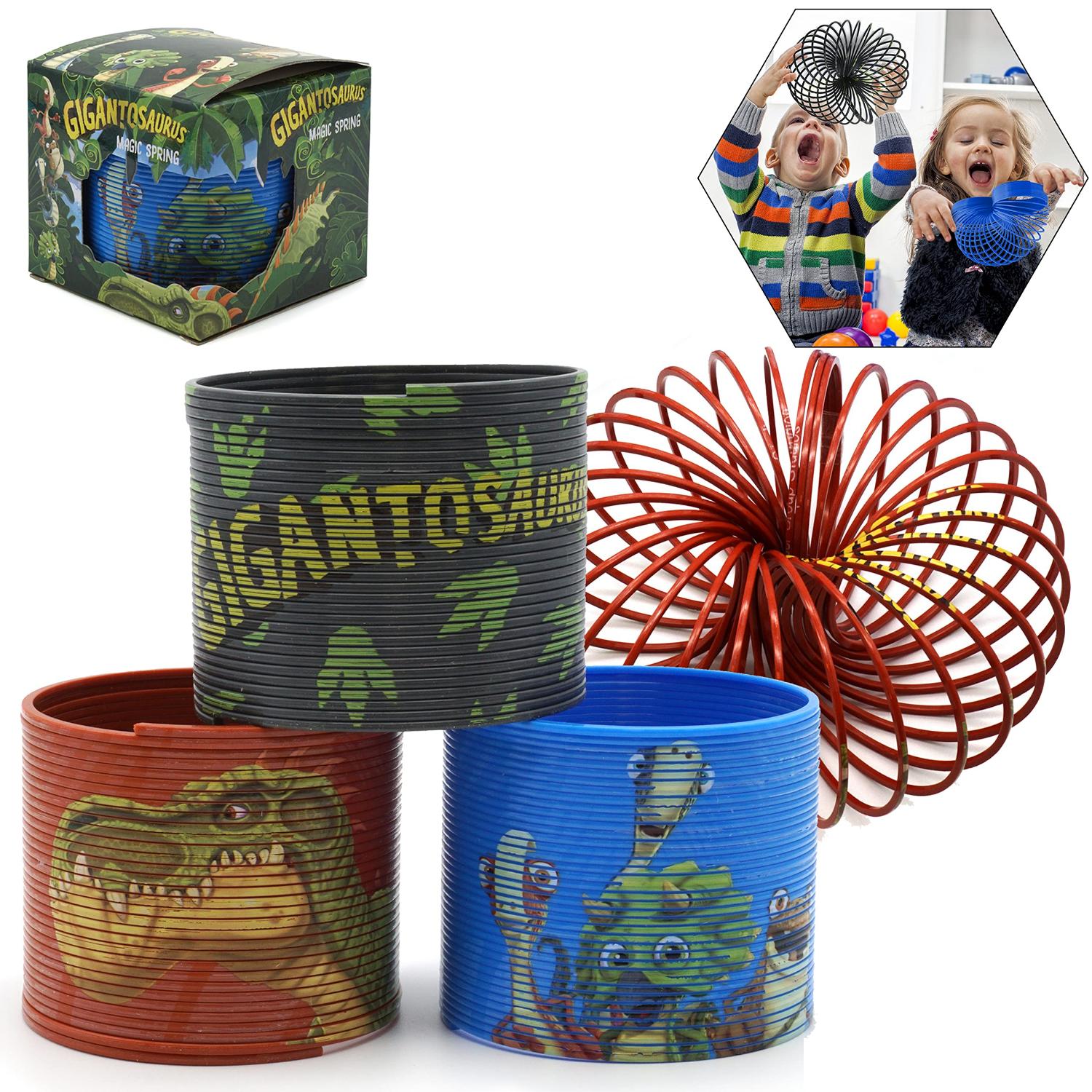 Gigantosaurus Magic Spring Toy 7.5cm - 1x Random