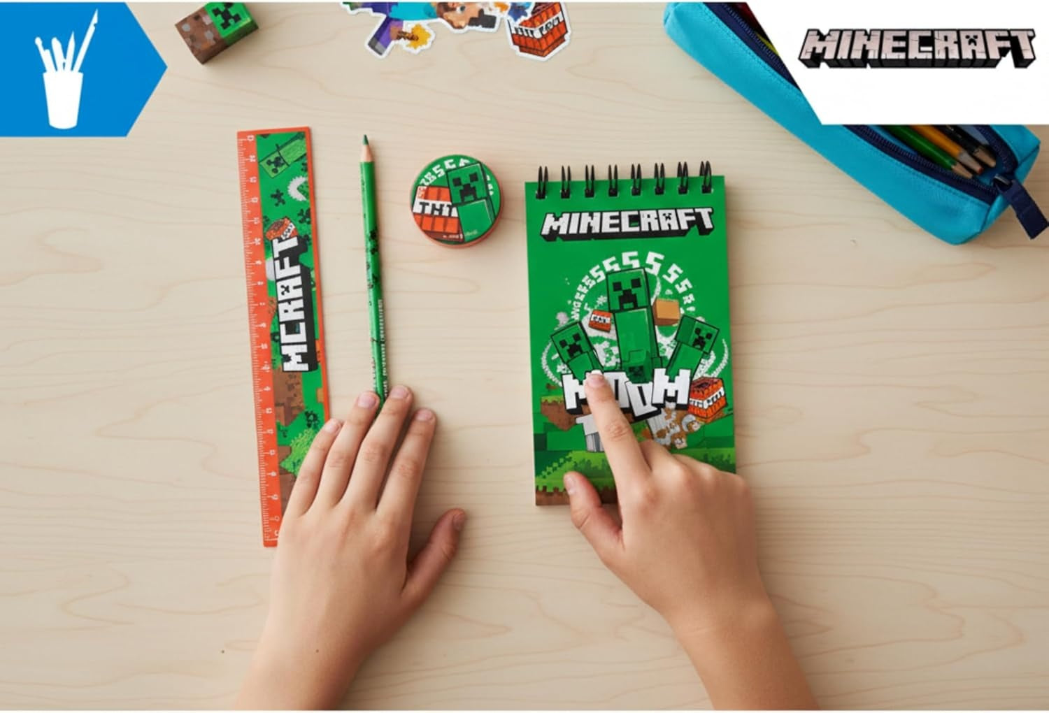 5PCs School Stationery Set - Assorted