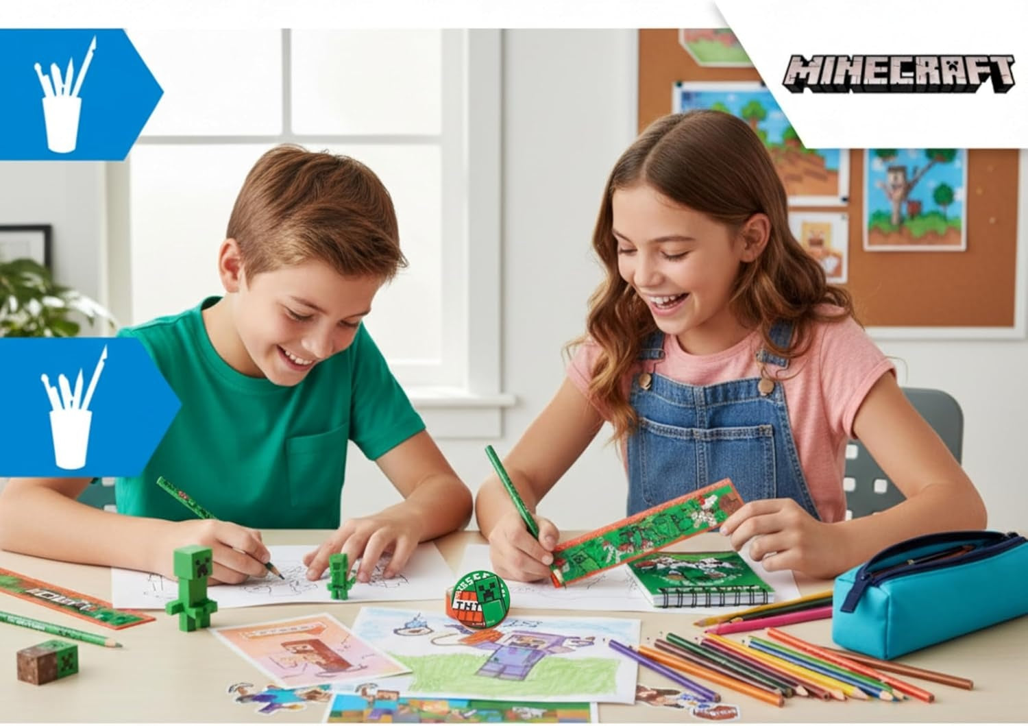 5PCs School Stationery Set - Assorted