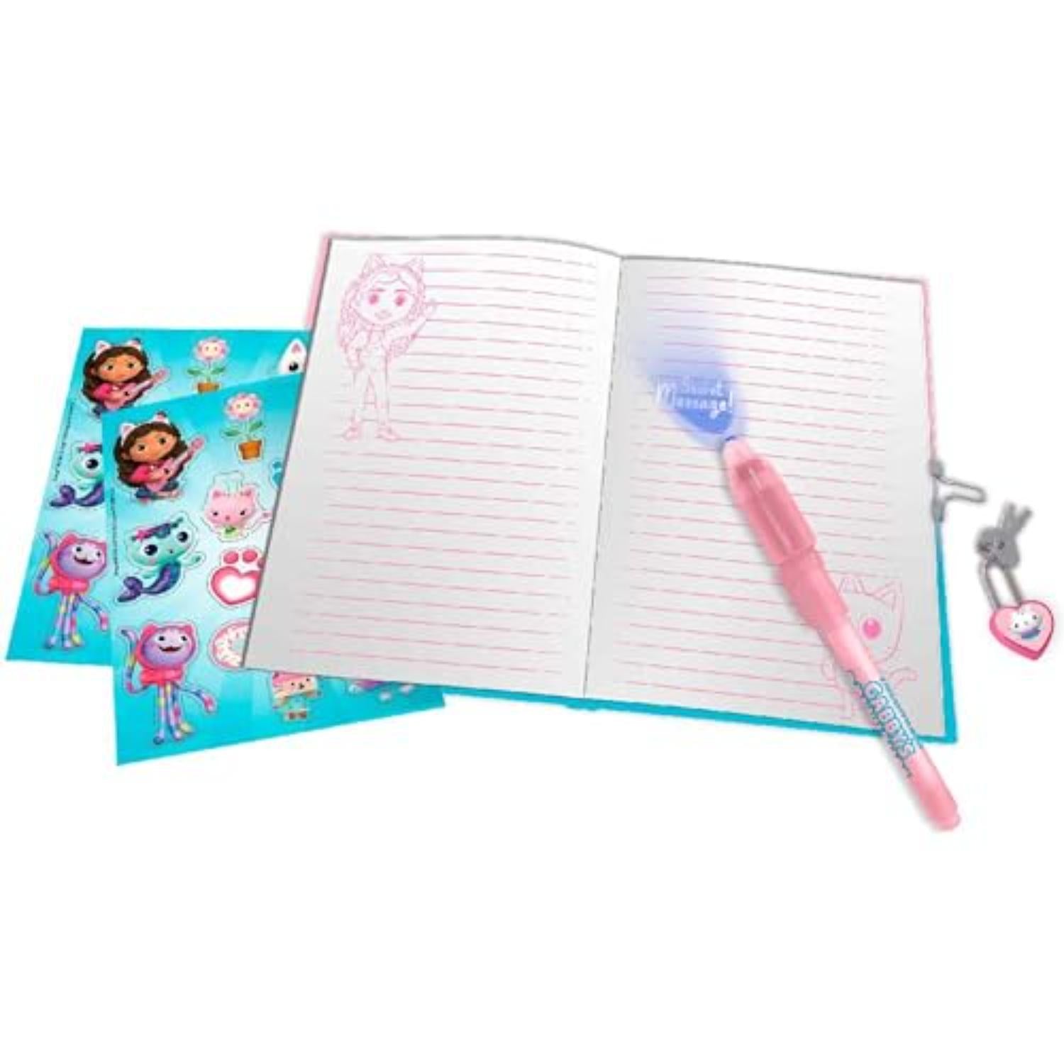 Kids Secret Diary & Magic Ink Pen Stationery Set - Assorted