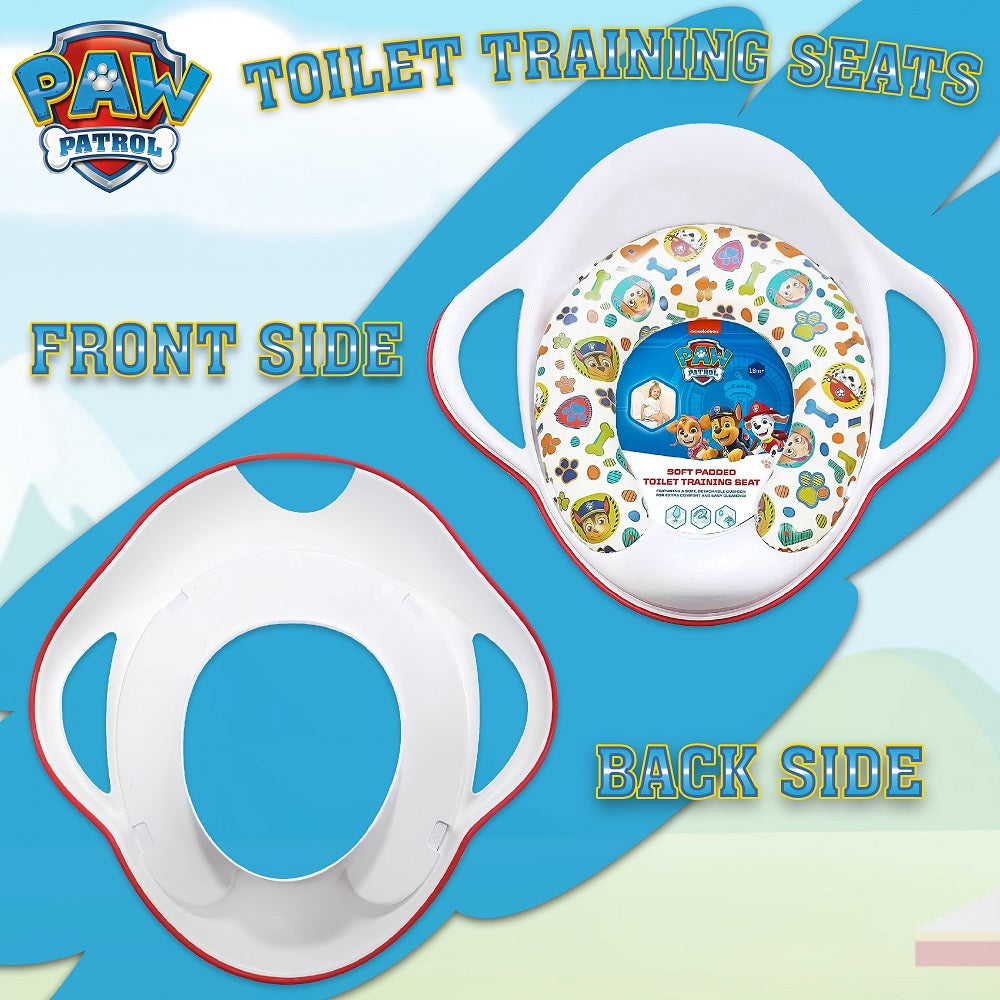 Paw Patrol Soft Padded Training Seat with High Back & Handles