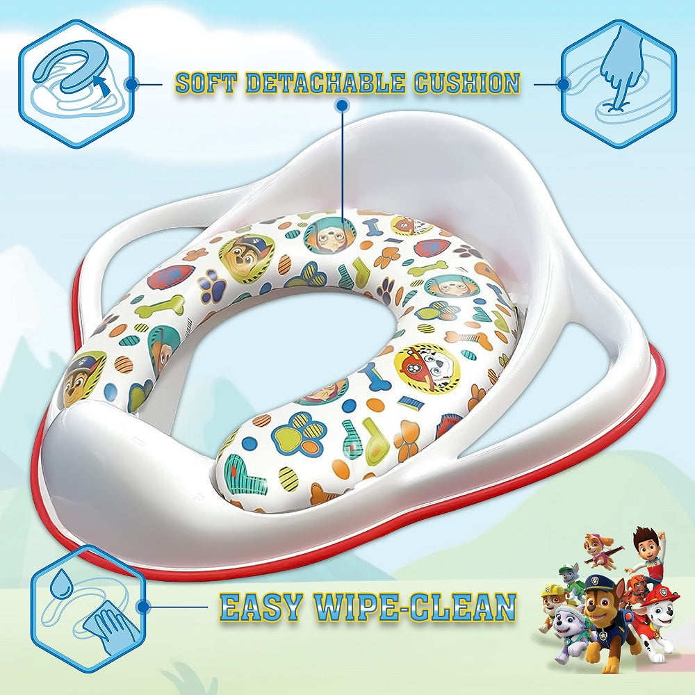 Paw Patrol Soft Padded Training Seat with High Back & Handles