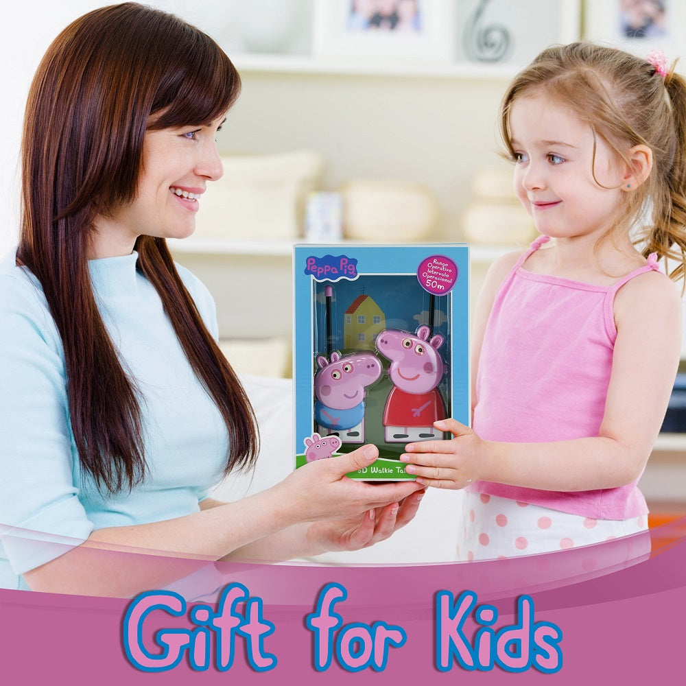 3D Walkie Talkie Set-Peppa Pig