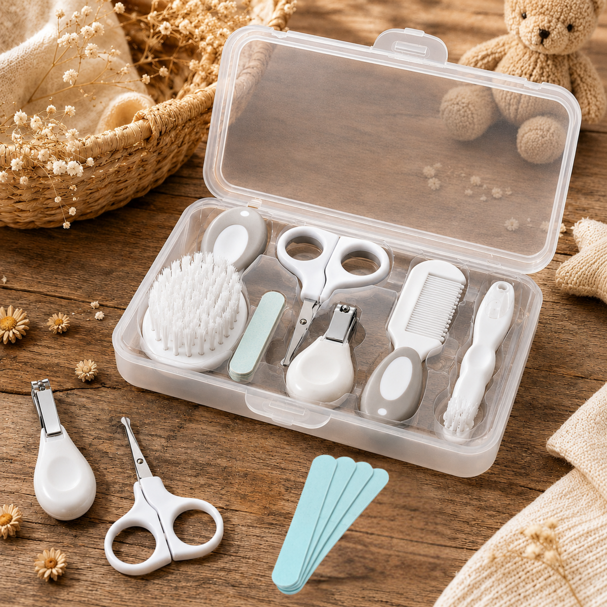 Baby Care Kit with Storage Case 5Pcs