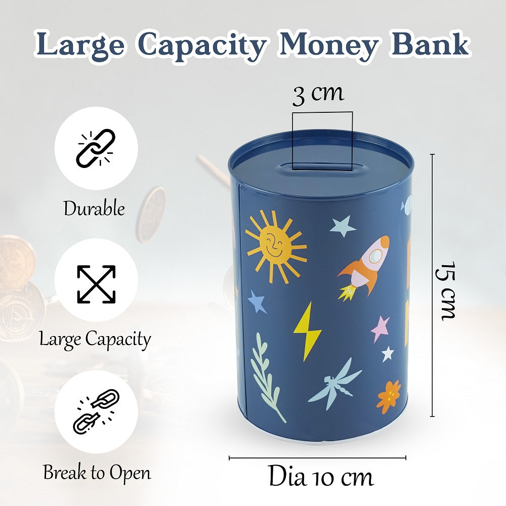15cm Novelty Money Tin - Pocket Money