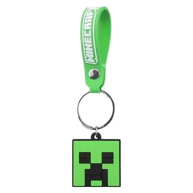 Minecraft Creeper Kids Licensed Minecraft PVC Keychain