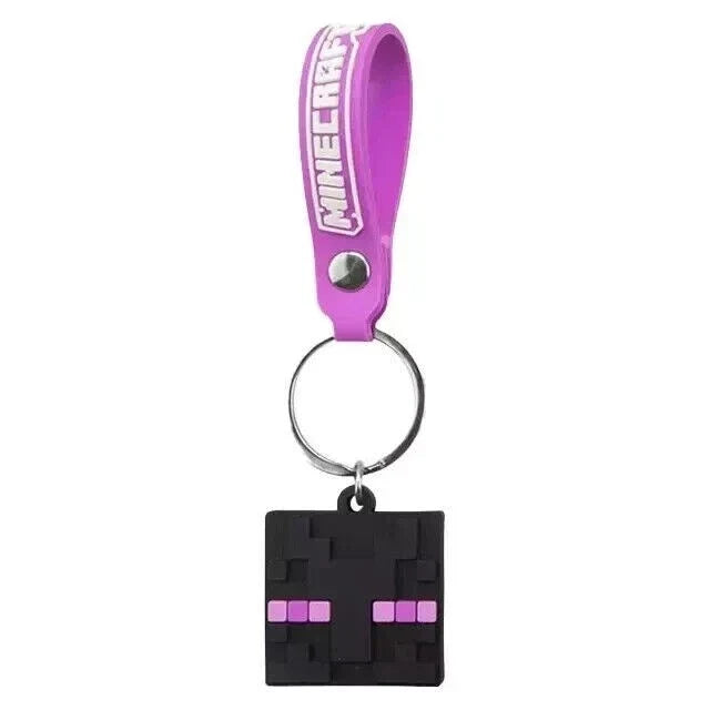 Minecraft Enderman Kids Licensed Minecraft PVC Keychain