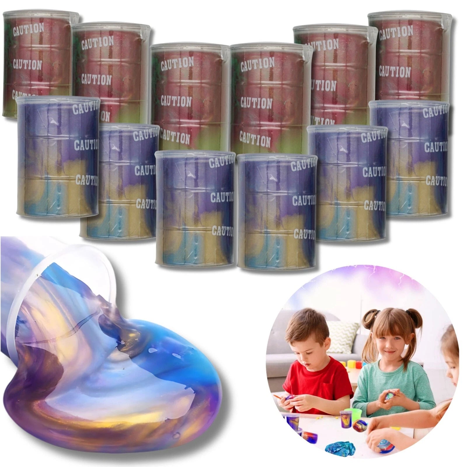 Galaxy Crystal Slime Putty 140g