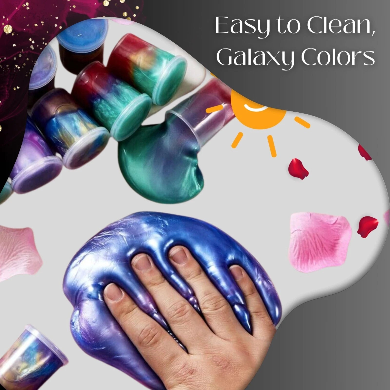 Galaxy Crystal Slime Putty 140g