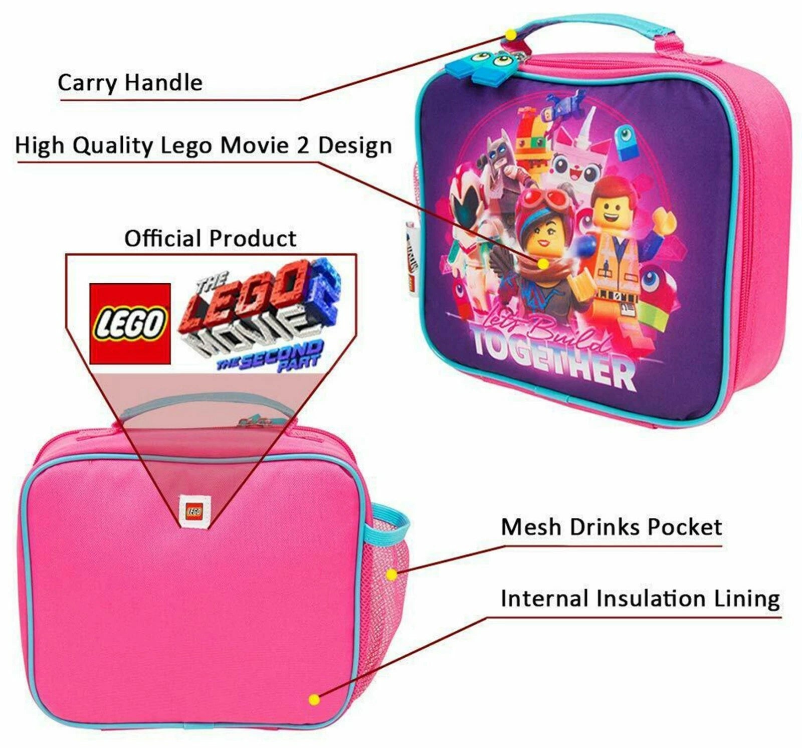 Kids Insulated Lunch Bags