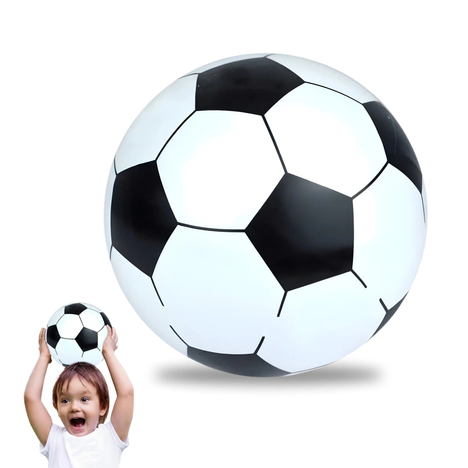 66cm Inflatable Kids Soccer PVC Football