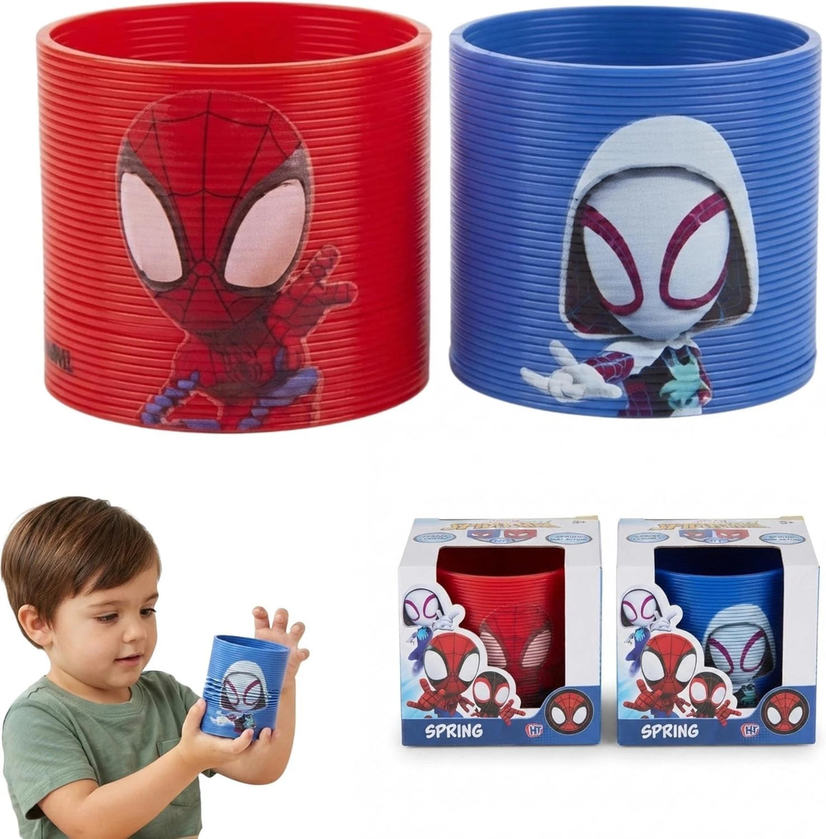 Spidey Magic Spring Toy 7cm