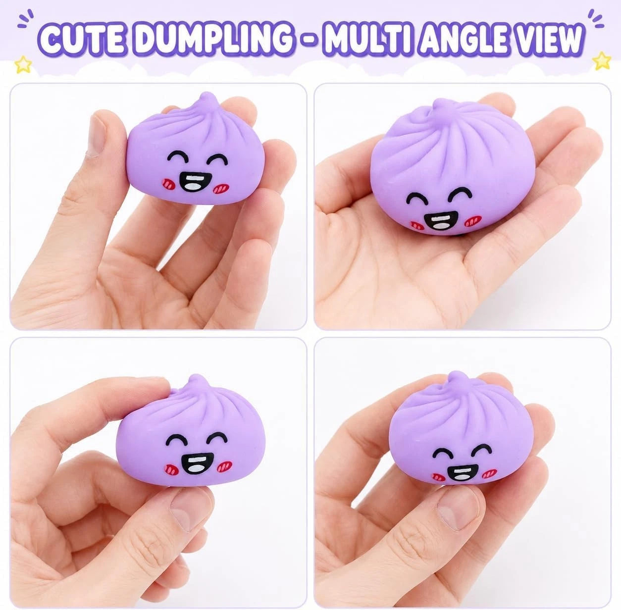 5cm Mini Pastel Dumpling Toy