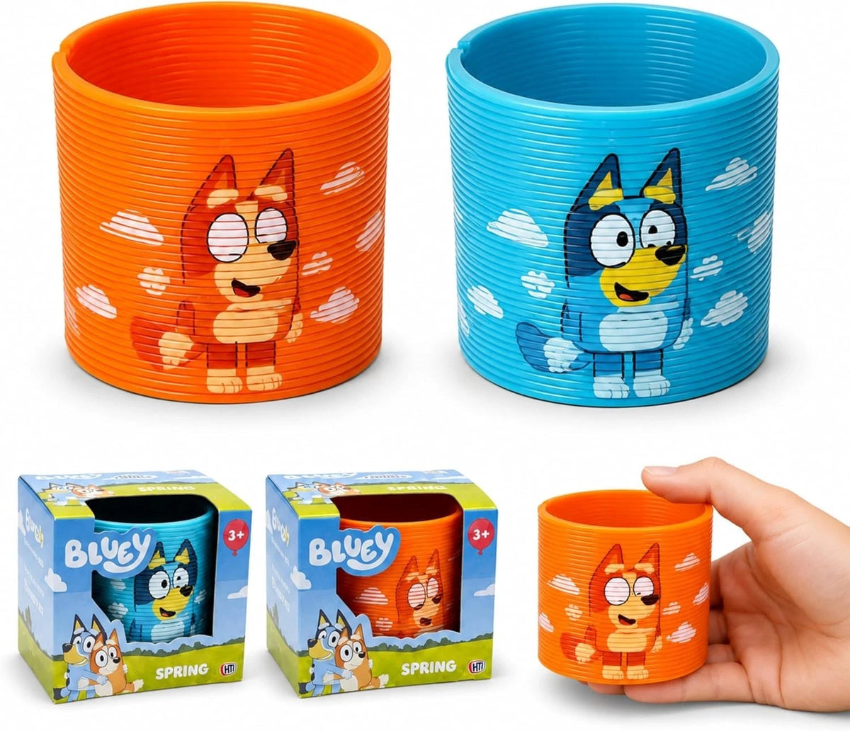 Bluey Magic Spring Toy 7cm
