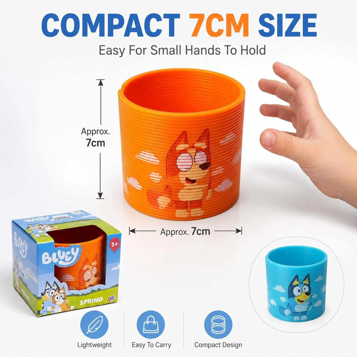 Bluey Magic Spring Toy 7cm – view 2