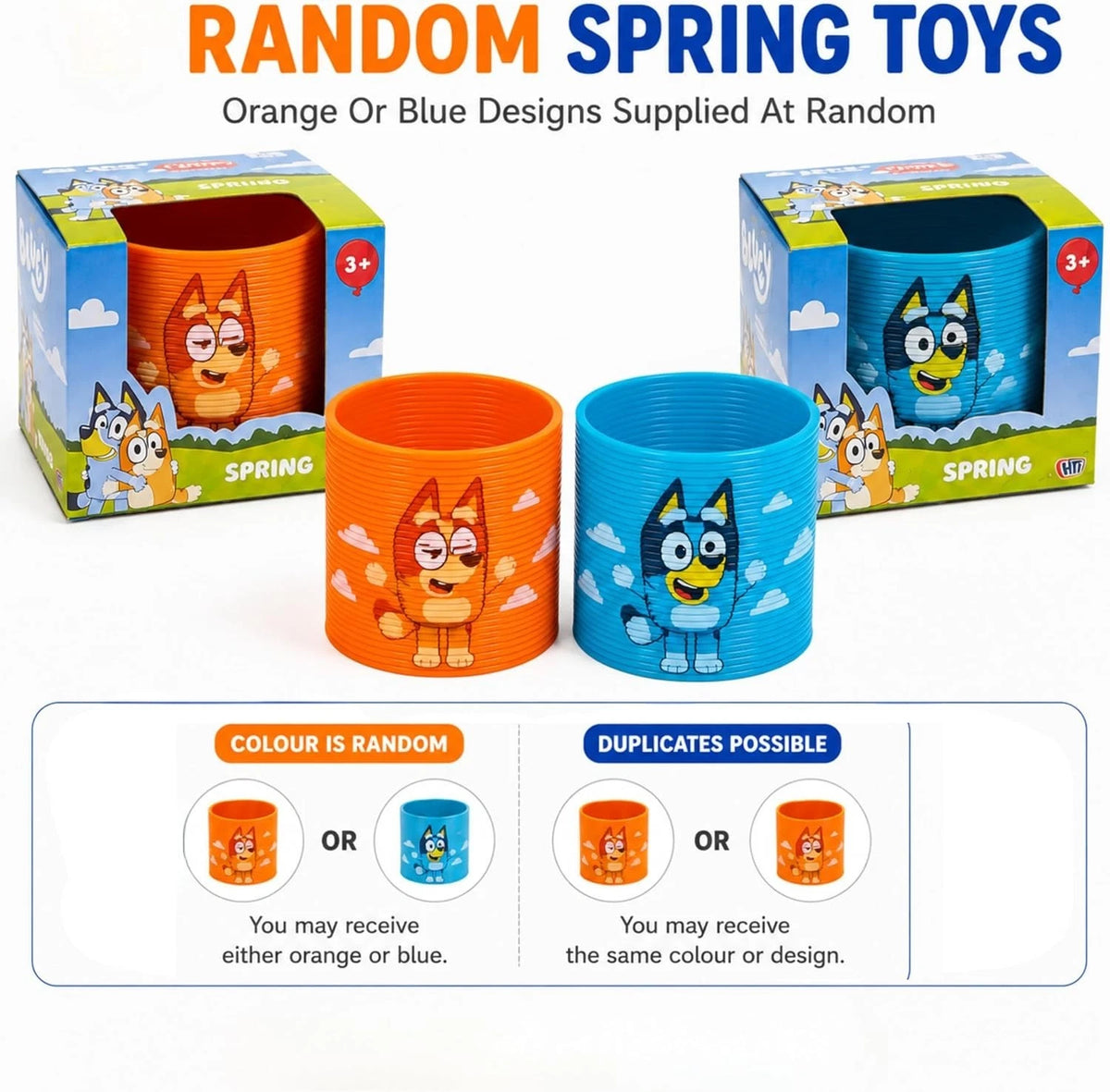Bluey Magic Spring Toy 7cm – view 3