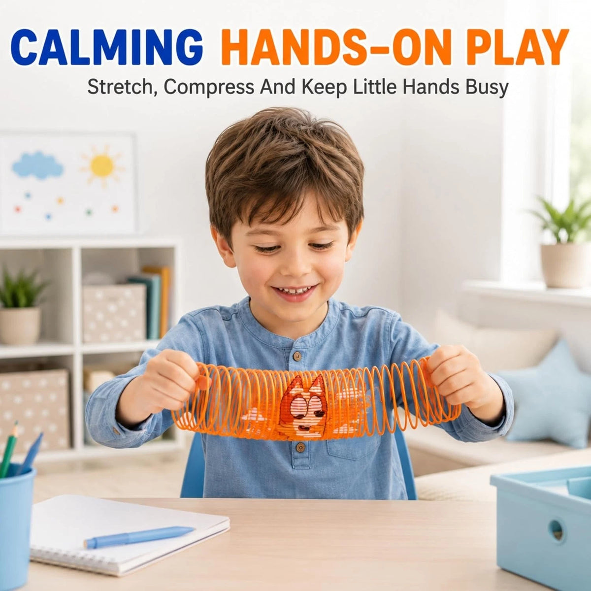 Bluey Magic Spring Toy 7cm – view 6