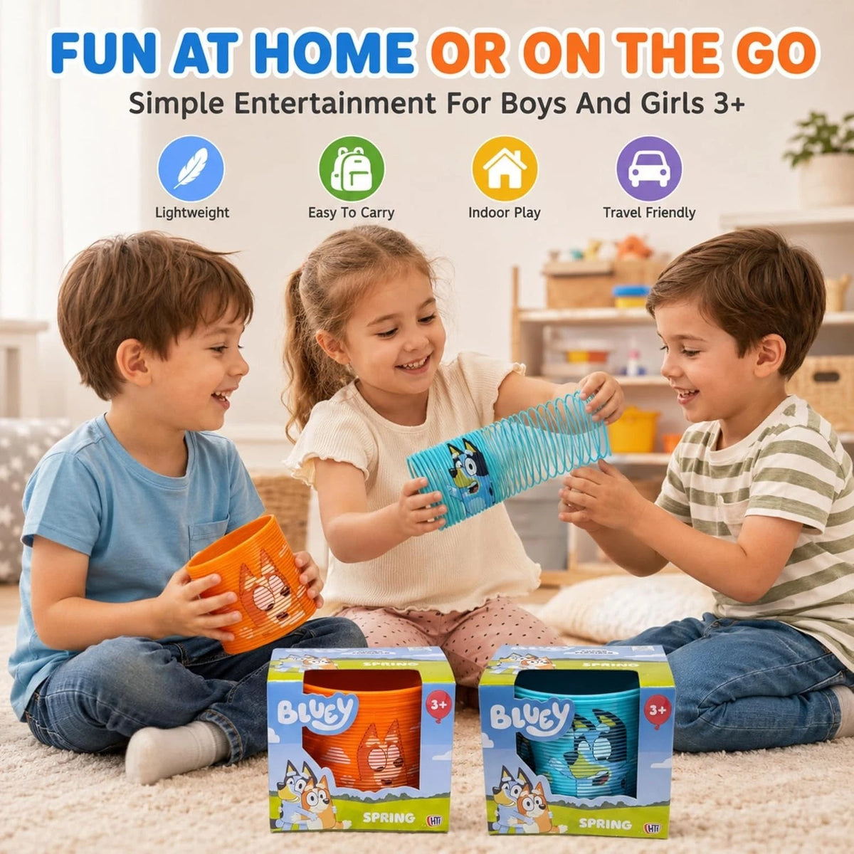 Bluey Magic Spring Toy 7cm – view 7