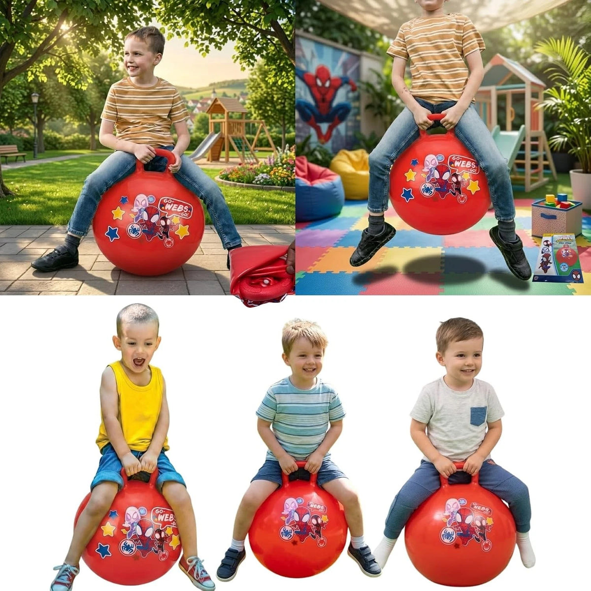 Marvel Spidey Space Hopper Ball 45cm – view 7