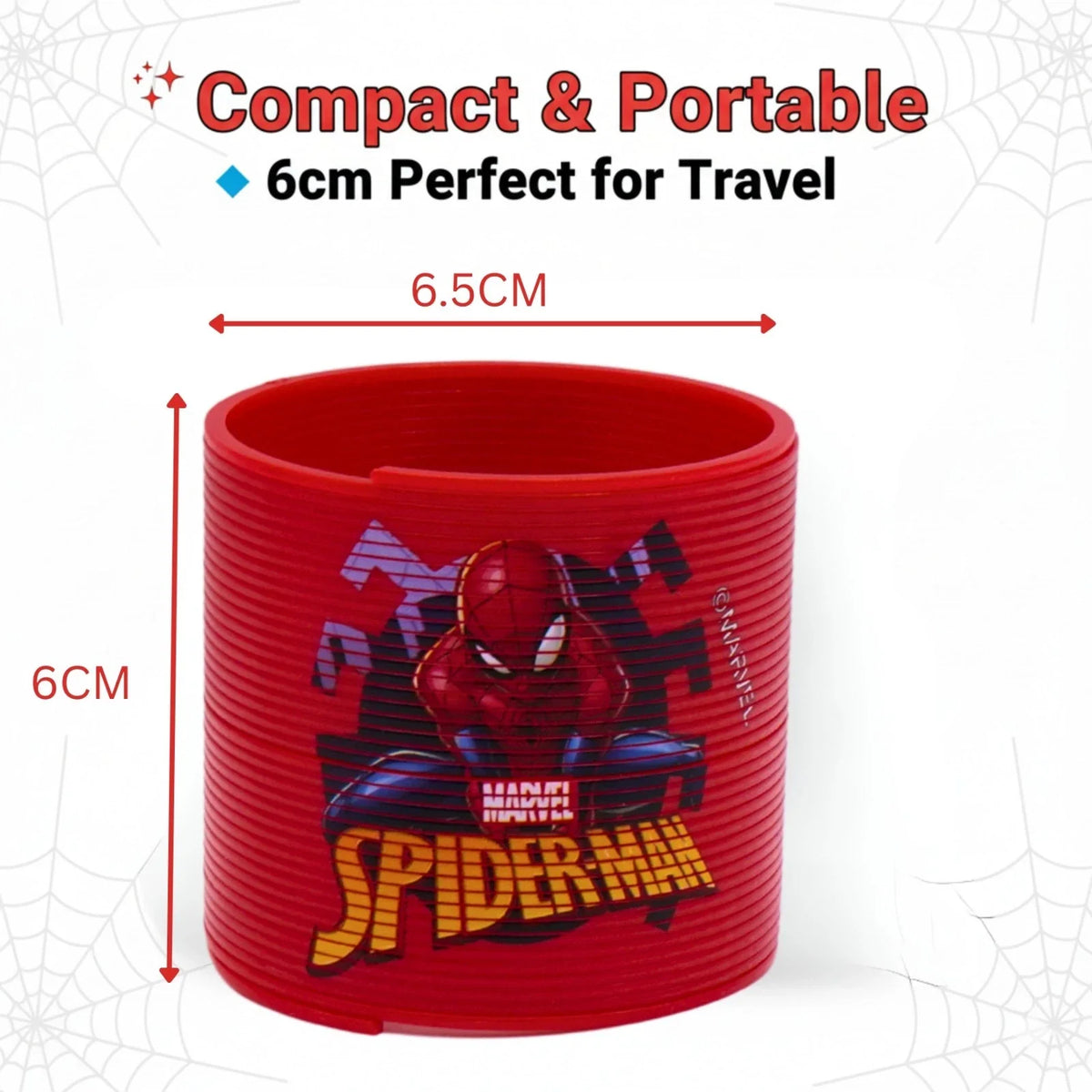 Spider-Man Kids Licensed Bouncy Spring Toy 6.5cm – view 2