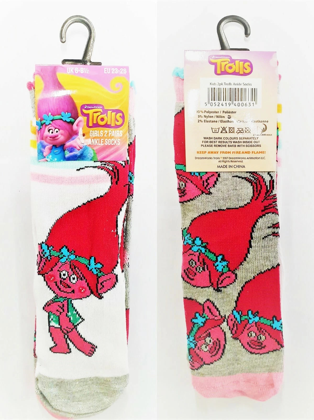 Trolls Kids Ankle Socks