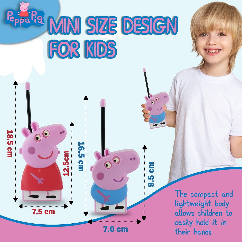 3D Walkie Talkie Set-Peppa Pig