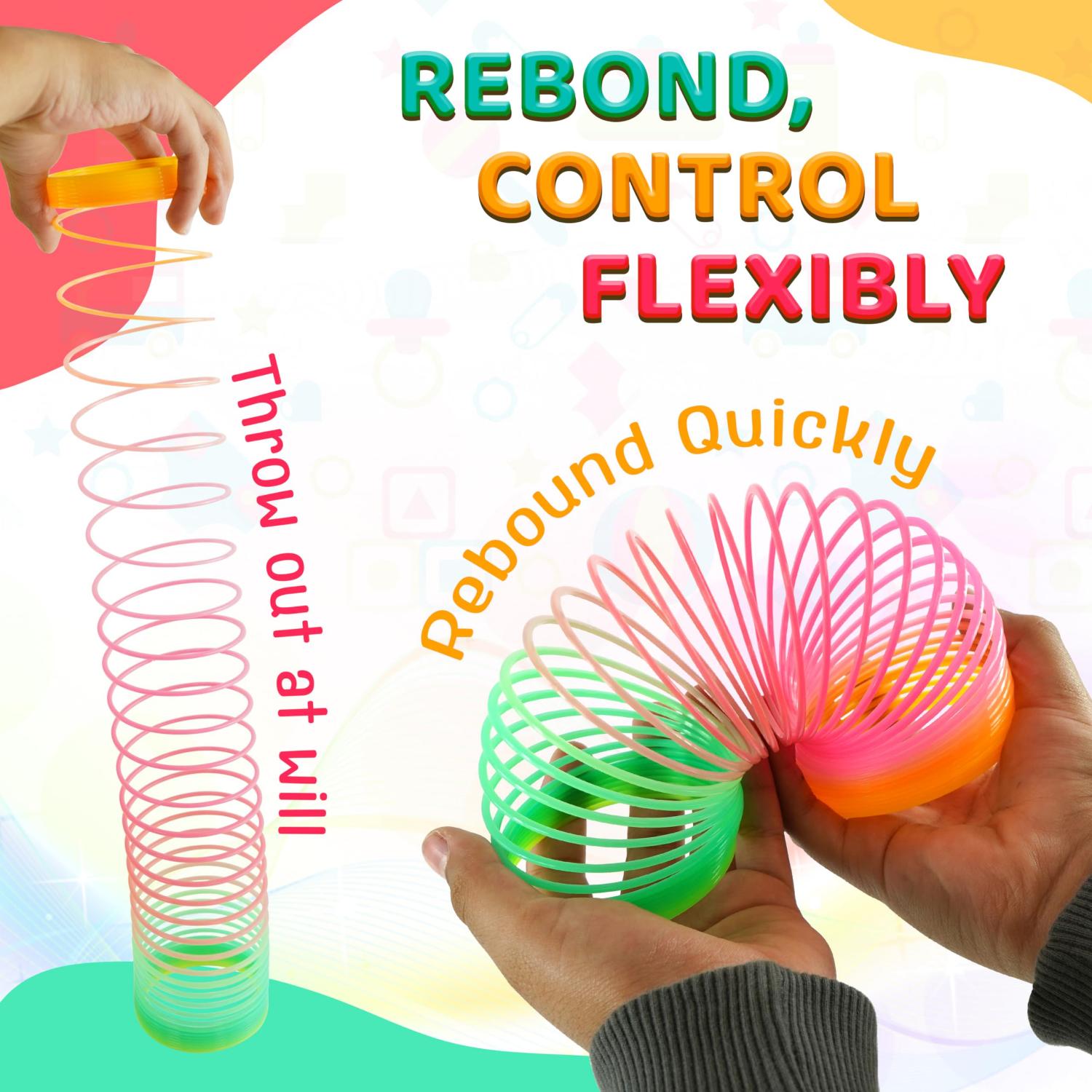 Rainbow Magic Spring Toy - 6.5cm