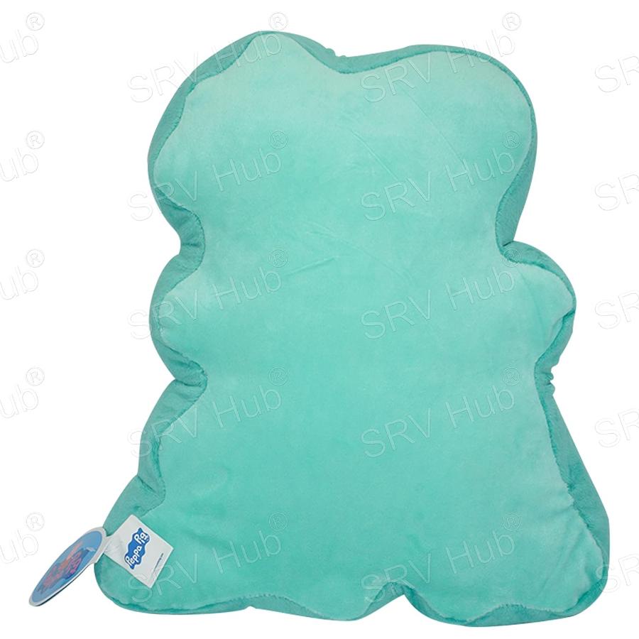 Licensed 35cm Peppa Pig Queen Shaped Cushion
