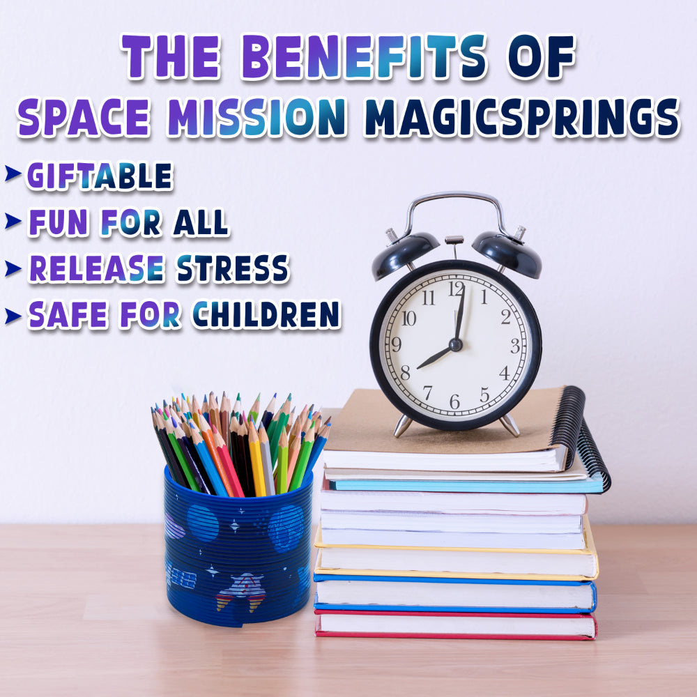 1x Random Planets/Space Mix Magic Spring - 7.5cm