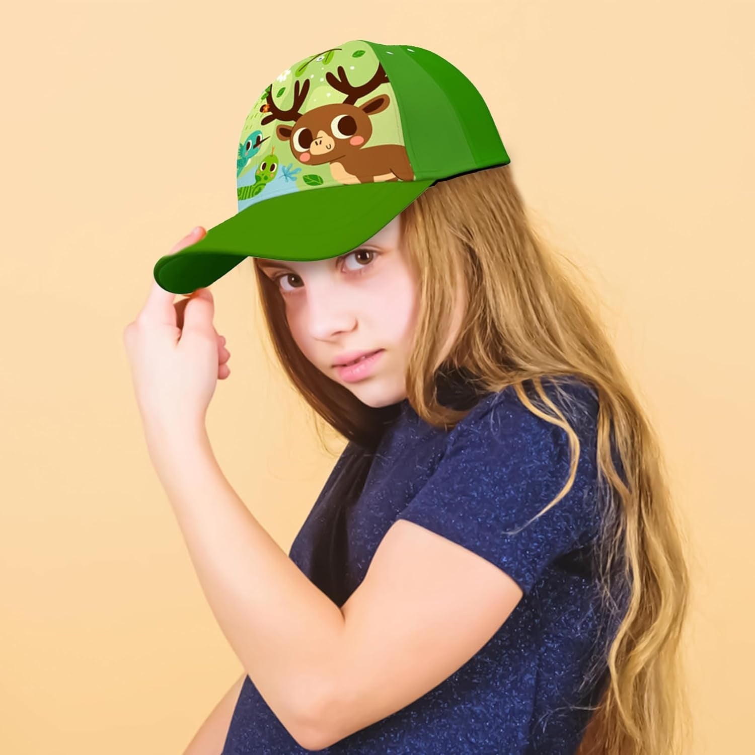 Into the Forest Polyester Baseball Cap 3-7 Years - Assorted Colours