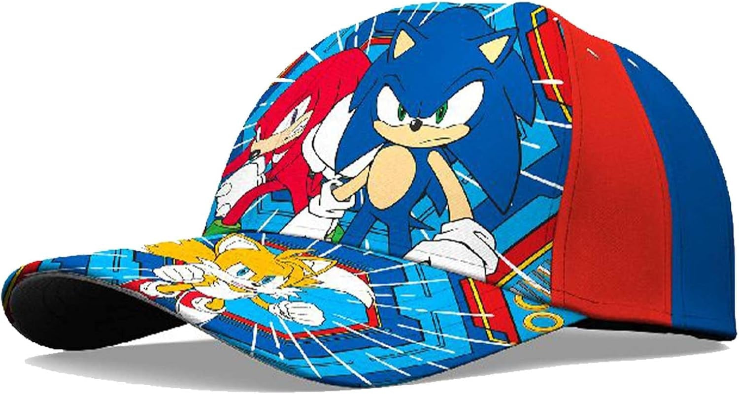 Sonic the Hedgehog Cotton Baseball Cap 3-7 Years - Assorted Colours