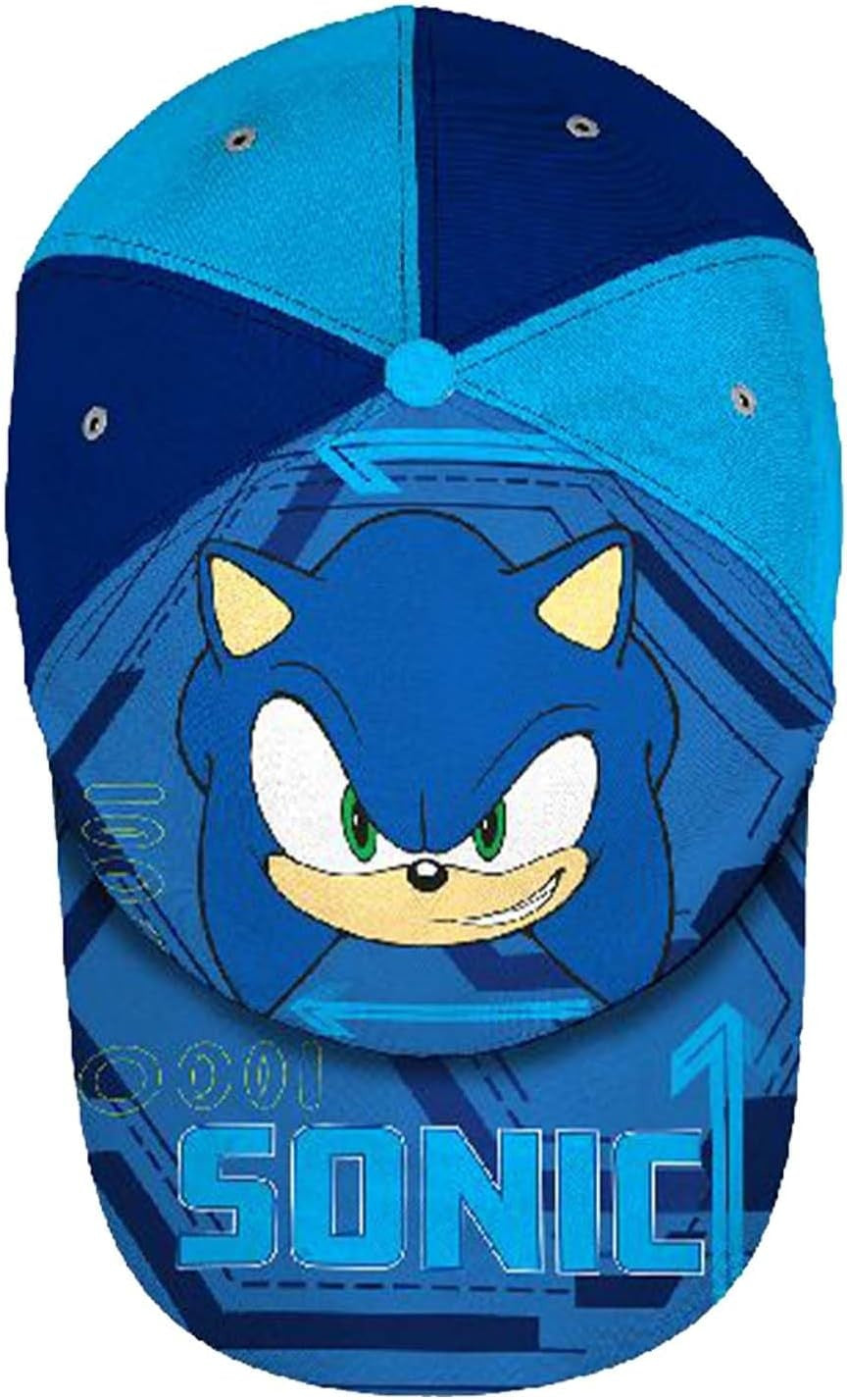 Sonic the Hedgehog Cotton Baseball Cap 3-7 Years - Assorted Colours