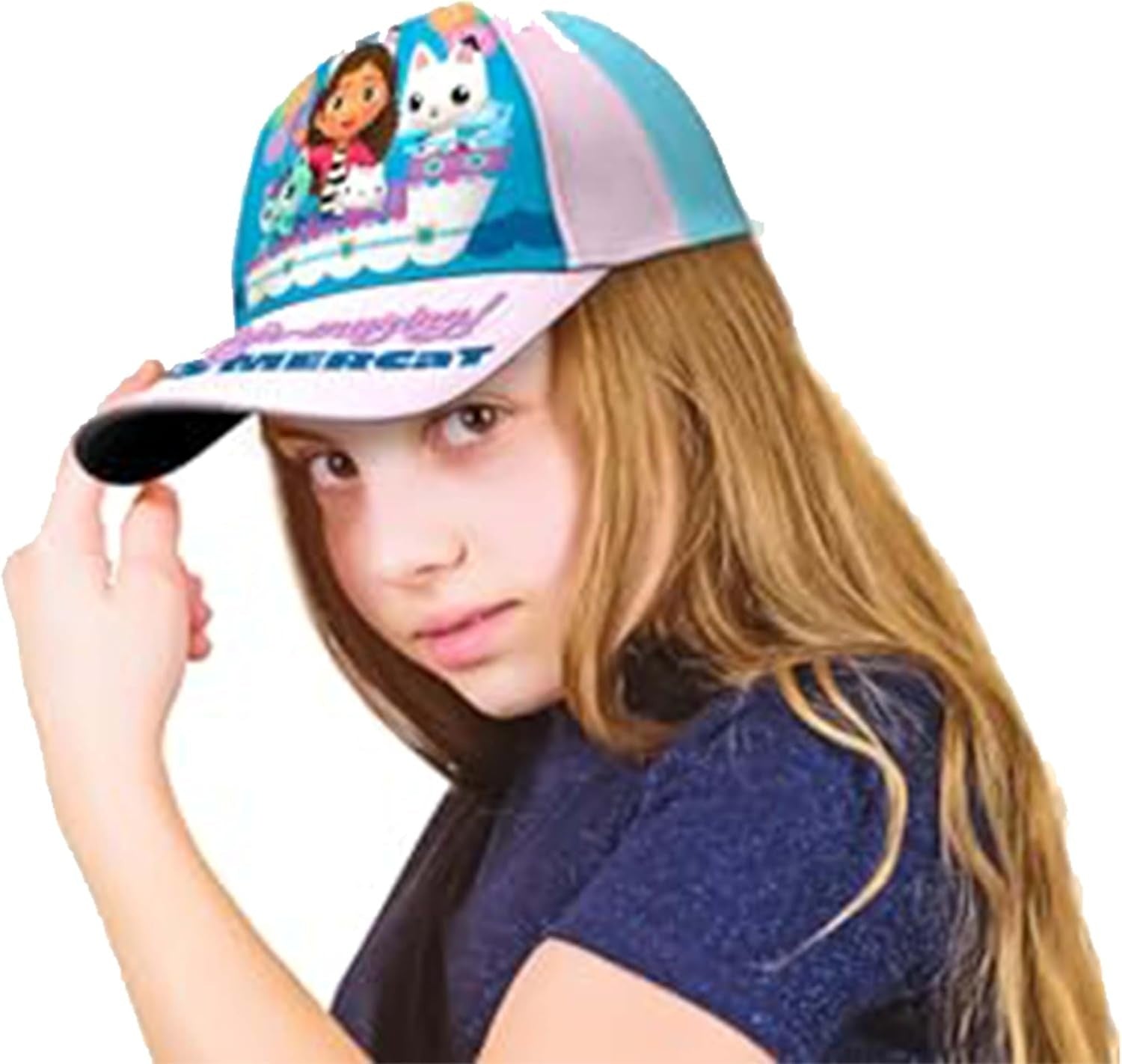 Gabby's Dollhouse Cotton Baseball Cap 3-7 Years - Assorted Colours