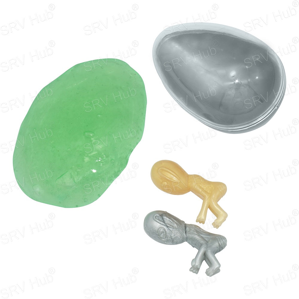 Twin Alien Babies Gel Egg - Random Colour