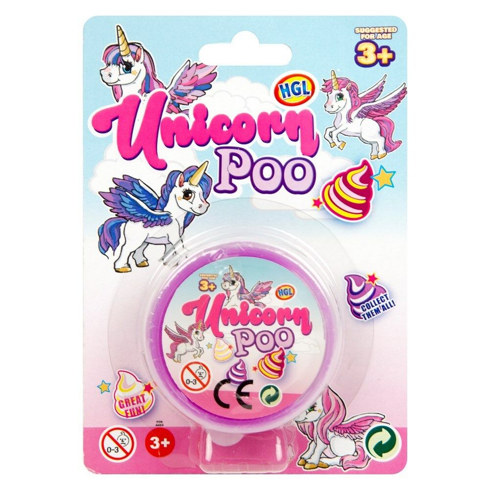 Unicorn Poo Putty Gooey Slime (White)