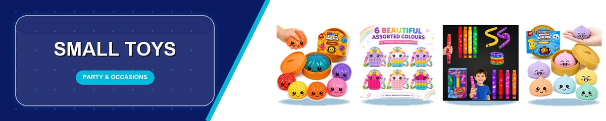 Small Toys & Fidgets Banner - SRV Hub