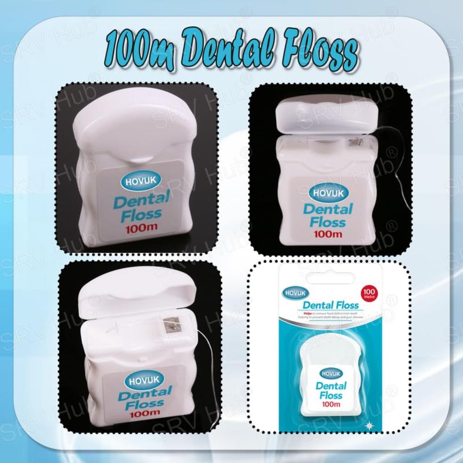 Dental Floss 100m Oral Care Cleaner