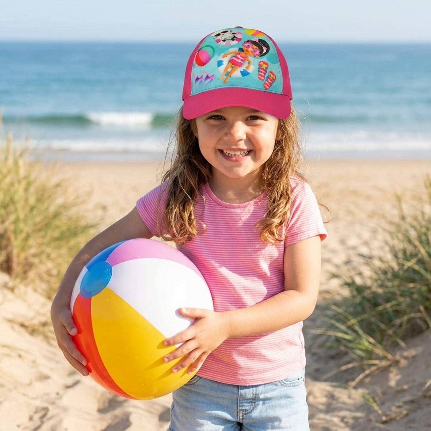 Gabby's Dollhouse Polyester Baseball Cap 3-7 Years - Assorted Colours