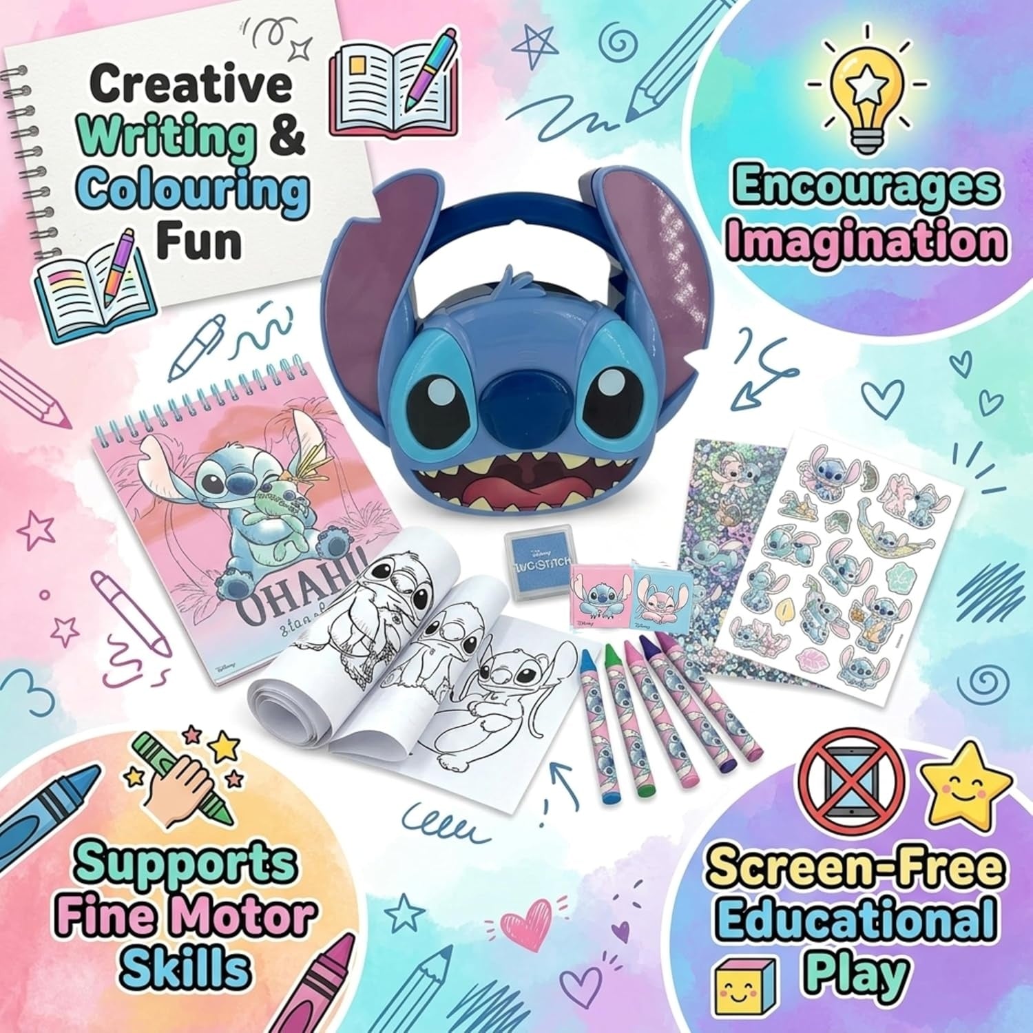 3D Stationery Set Officially Licensed - Assorted