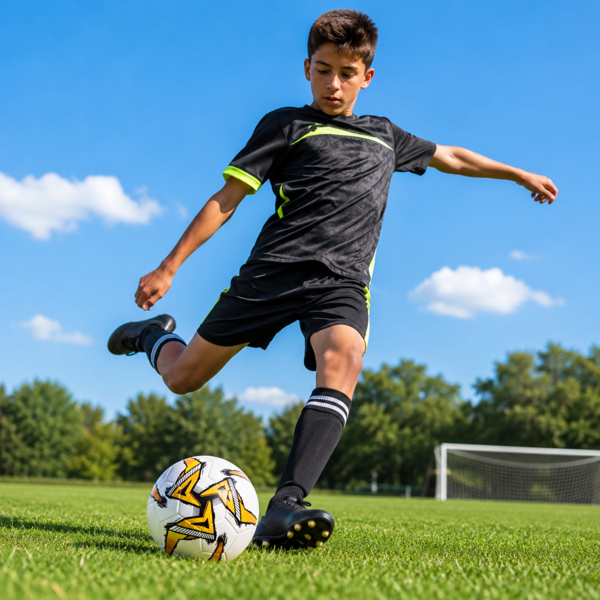 32-Panel Inflatable Football Size 5