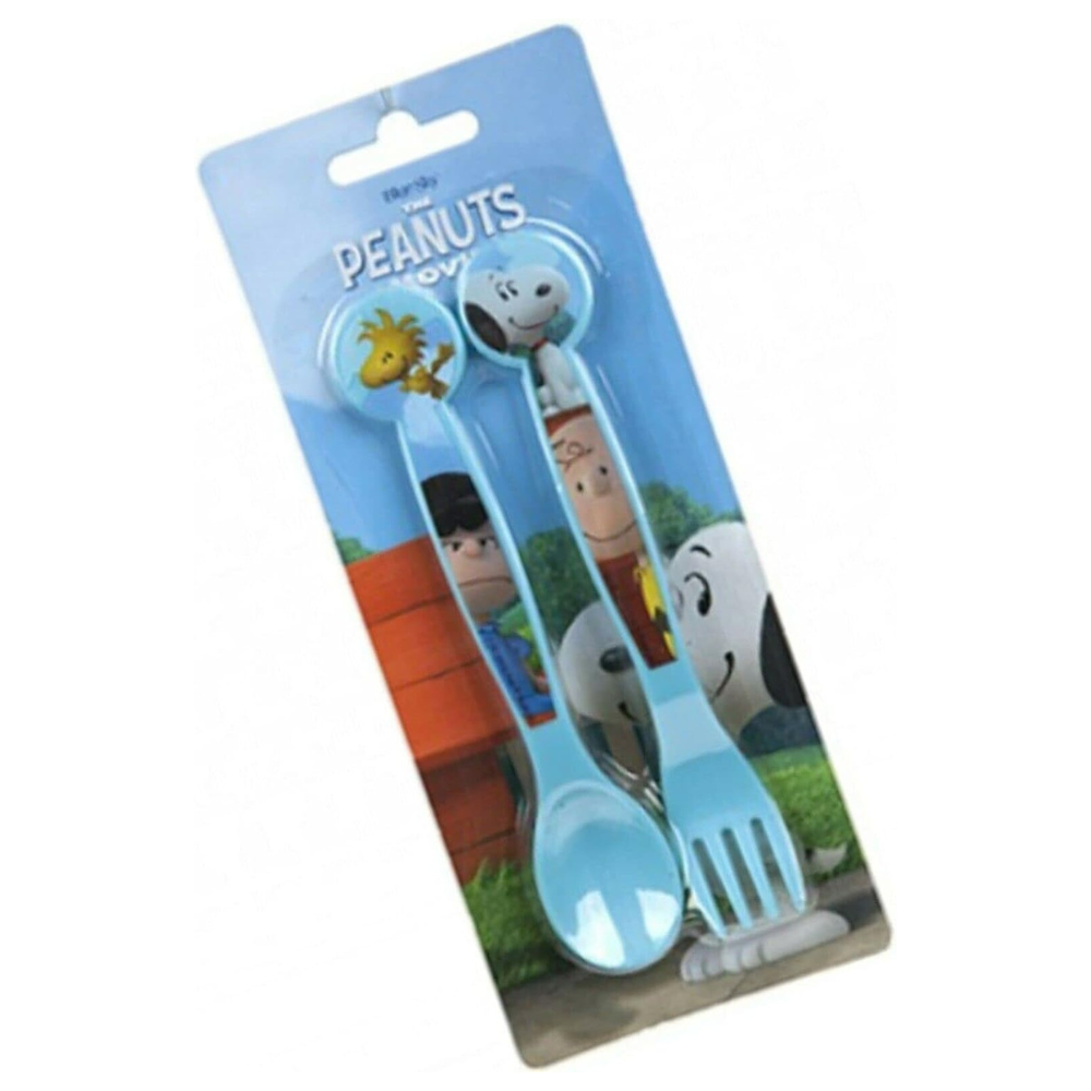 Peanuts Cutlery Set Spoon Fork