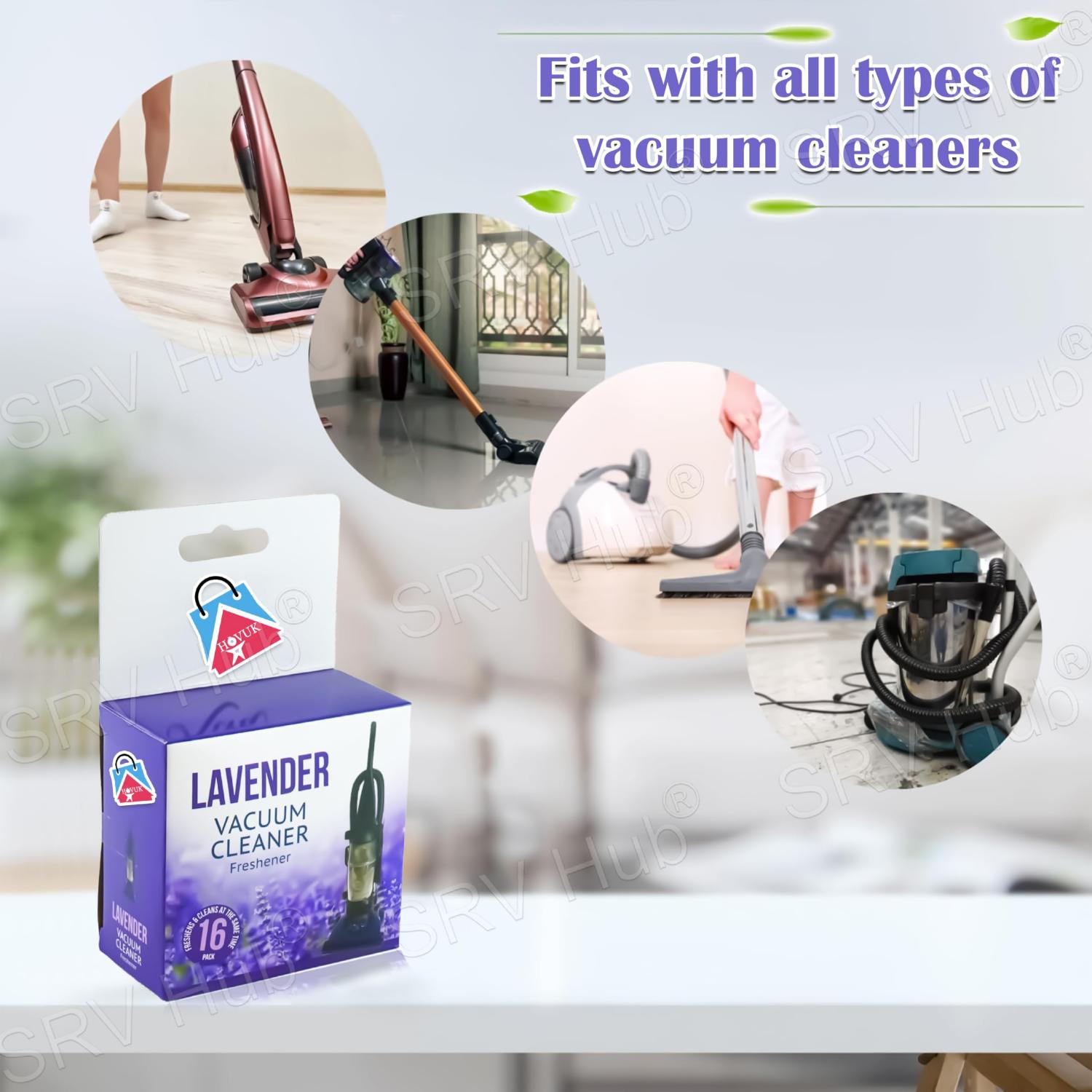 Vacuum Cleaner Freshener Sticks - 16PK