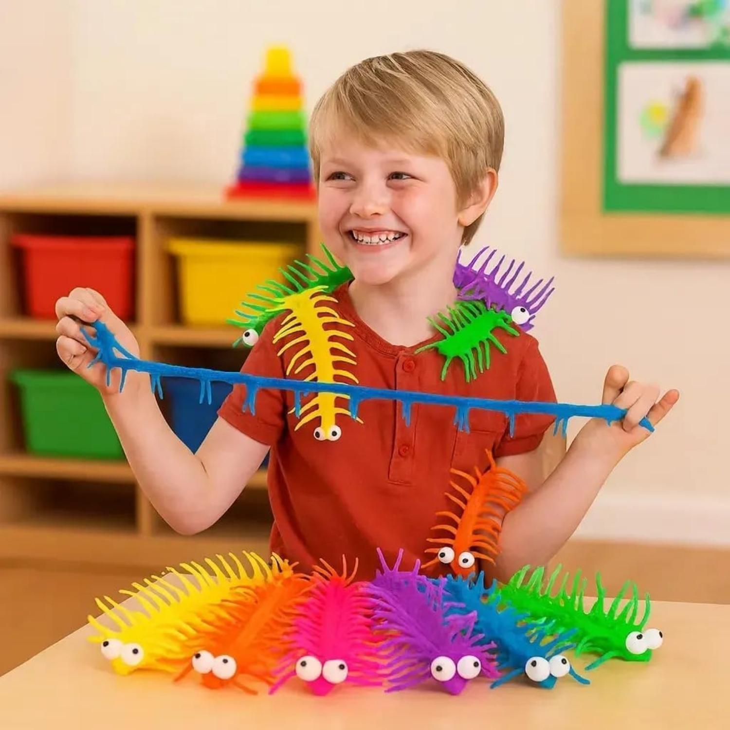 29cm Stretchy Centipede Fidget Toy - 1x Random