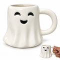 450ml Halloween Ghost Ceramic Mug - 14cm