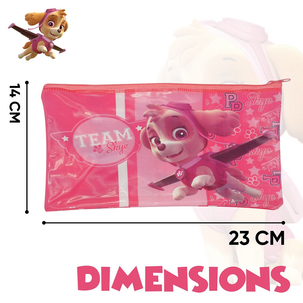 Paw Patrol Skye Flat PVC Pencil Case